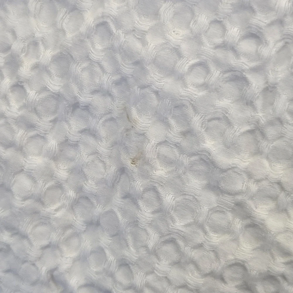 QUINCE Organic Luxe Honeycomb Duvet Cover King/Cal King White 6279
